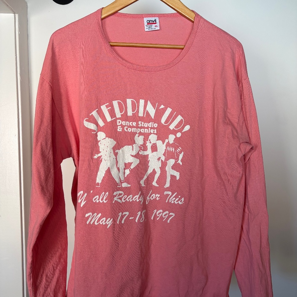 Steppin' Up STAFF long sleeve tee